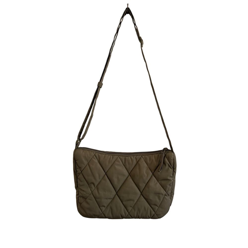 Vera Bradley 3-in-1 Quilted Crossbody Bag & Matching Zip ID Case Set Green